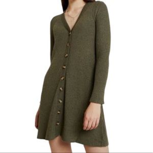 American Eagle Waffle Knit Mini Dress